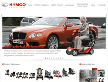 Tablet Screenshot of kymcohealthcare.com